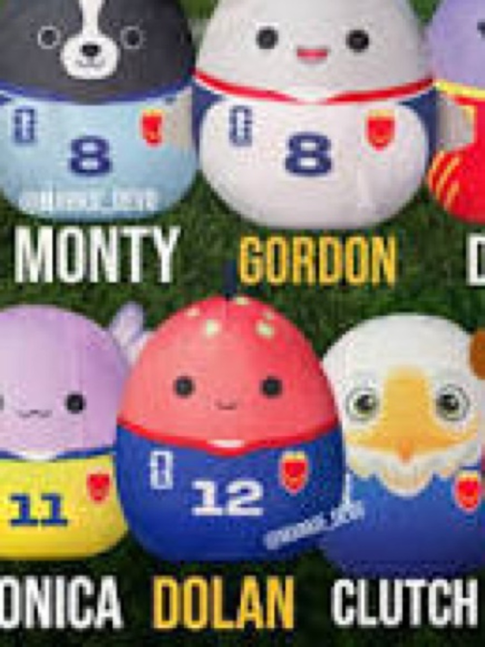 McDonald’s x FIFA World Cup “12” Dolan Squishmallows Happy Meal 2026 Toy